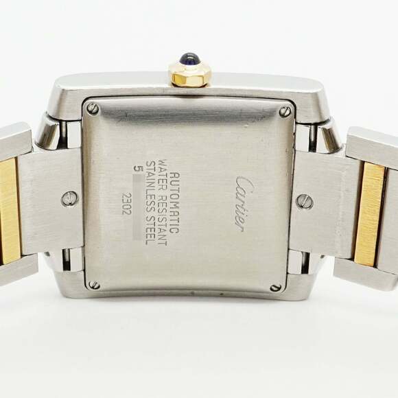 Cartier Tank Française LM W51005Q4 Silver Dial Watch for Men and Women - Picture 5 of 11